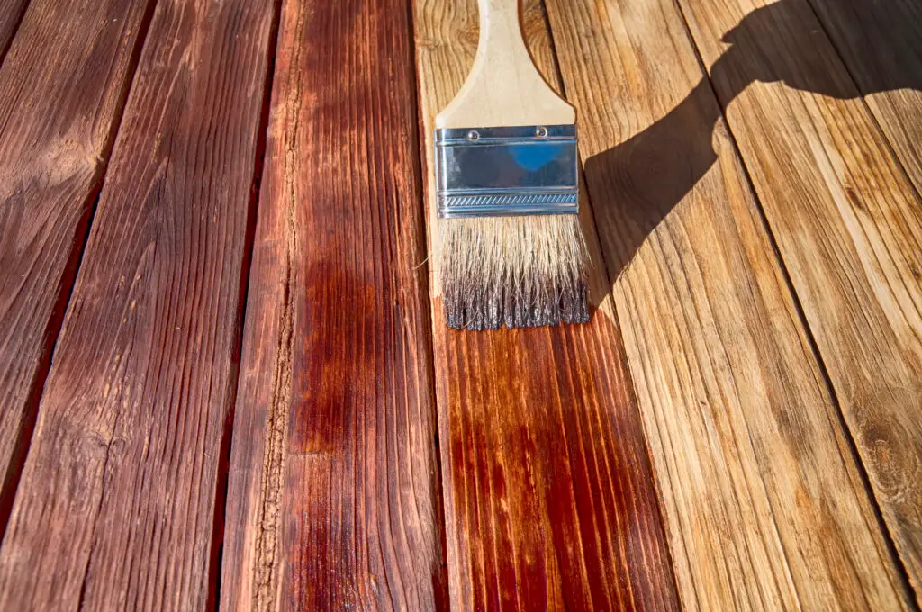How to properly stain a deck