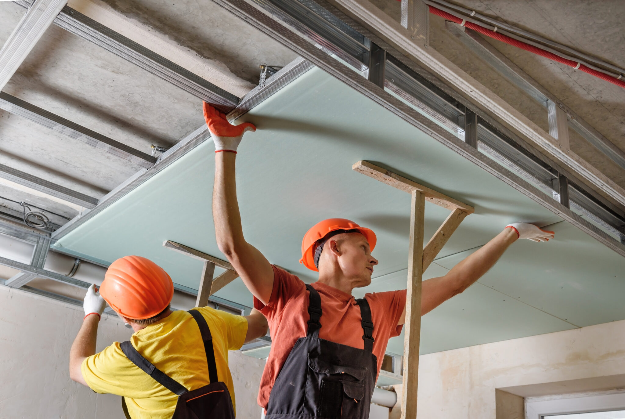 Hang Ceiling Drywall Alone | DIY Solo Installation Guide
